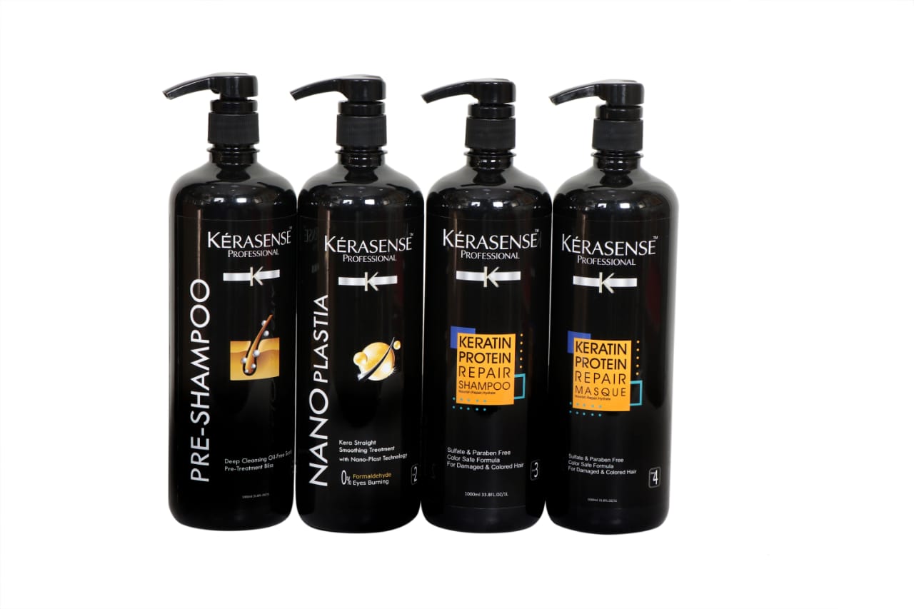 Kerasense Nanoplastia Hair treatment Kit 1000ml each